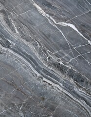 Fototapeta premium Grey Marble Surface Close-Up – Elegant Interior Detail