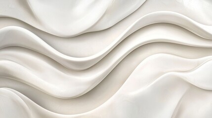 Abstract wavy white texture