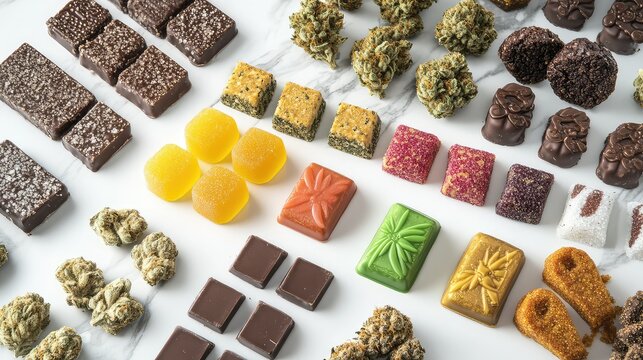 edibles cannabis white