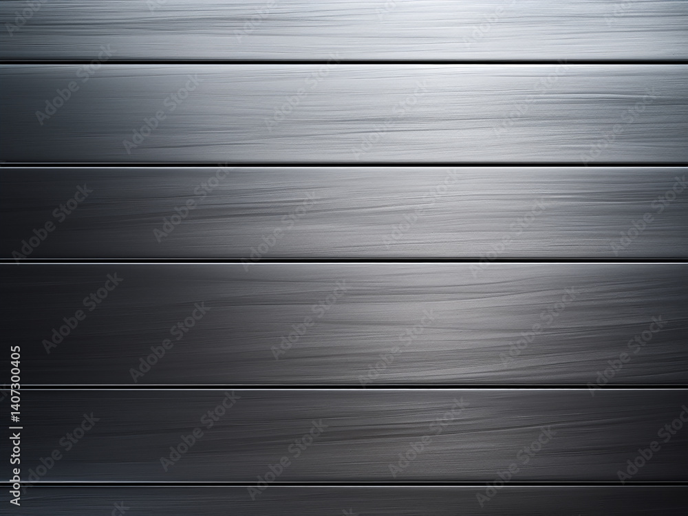 Poster metal panel brushed texture diffusing light reflecting soft modern subtle elegance
