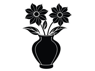 A beautiful yellow and pink floral bouquet of daisies in a vase brings spring nature's beauty as a colorful gift