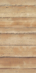 seamless rammed earth clay texture tile top view natural red brown layers wall ground for surface mapping architecture game design 2d flat