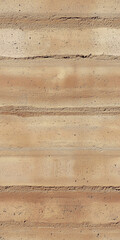 seamless rammed earth clay texture tile top view natural red brown layers wall ground for surface mapping architecture game design 2d flat