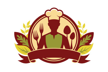 foodie silhouette logo A