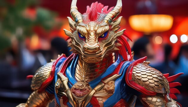 Dragon Ball Z Action Figure Showcased Amidst the Bustling Delhi Comic Con, Vibrant and Energetic Scene Evoking a Sense of Excitement and Nostalgia for Anime Fans.