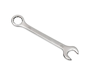 set of wrenches on transparent background 