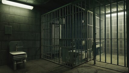A grim, empty cell.