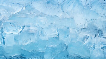 Obraz premium serenity blue ice background