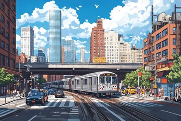 Obraz premium new york city