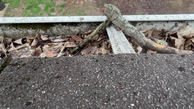Full gutter in residential home 3