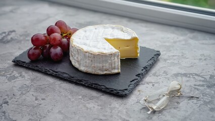 Wine and cheese are a classic pair for relaxation.