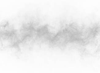 Isolated Smoke and Cloud Effect — Abstract White and Blue Vapour with Fire, Fog, and Atmospheric Texture for Nature or Weather-Themed Designs
