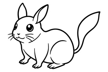 Pika Sketch Vector