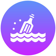 Message In Bottle Icon