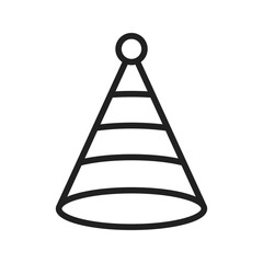 Party Hat icon vector image. Suitable for mobile apps, web apps and print media.
