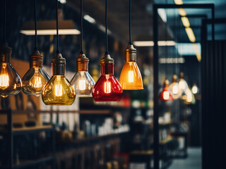 Shopping comfort ensured by pleasant environment satisfaction maintained with ambient lights