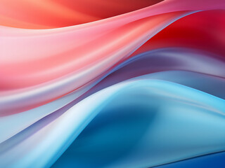 Smooth curves showcasing the object with a pure background and light washing softly