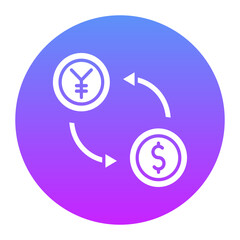 Dollar to Yen Convert Icon