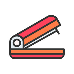 Staples icon vector image. Suitable for mobile apps, web apps and print media.