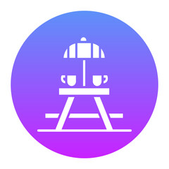 Picnic Table Icon