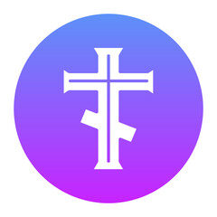 Obraz premium Orthodox Cross Icon