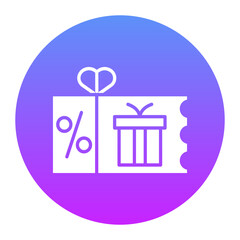 Gift Voucher Icon