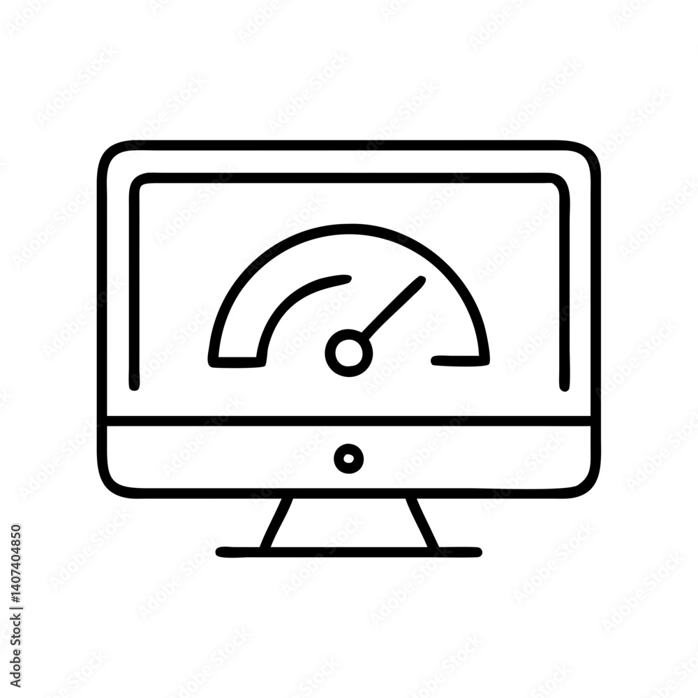 Poster monitor speed test performance internet connection bandwidth network computer seo tool