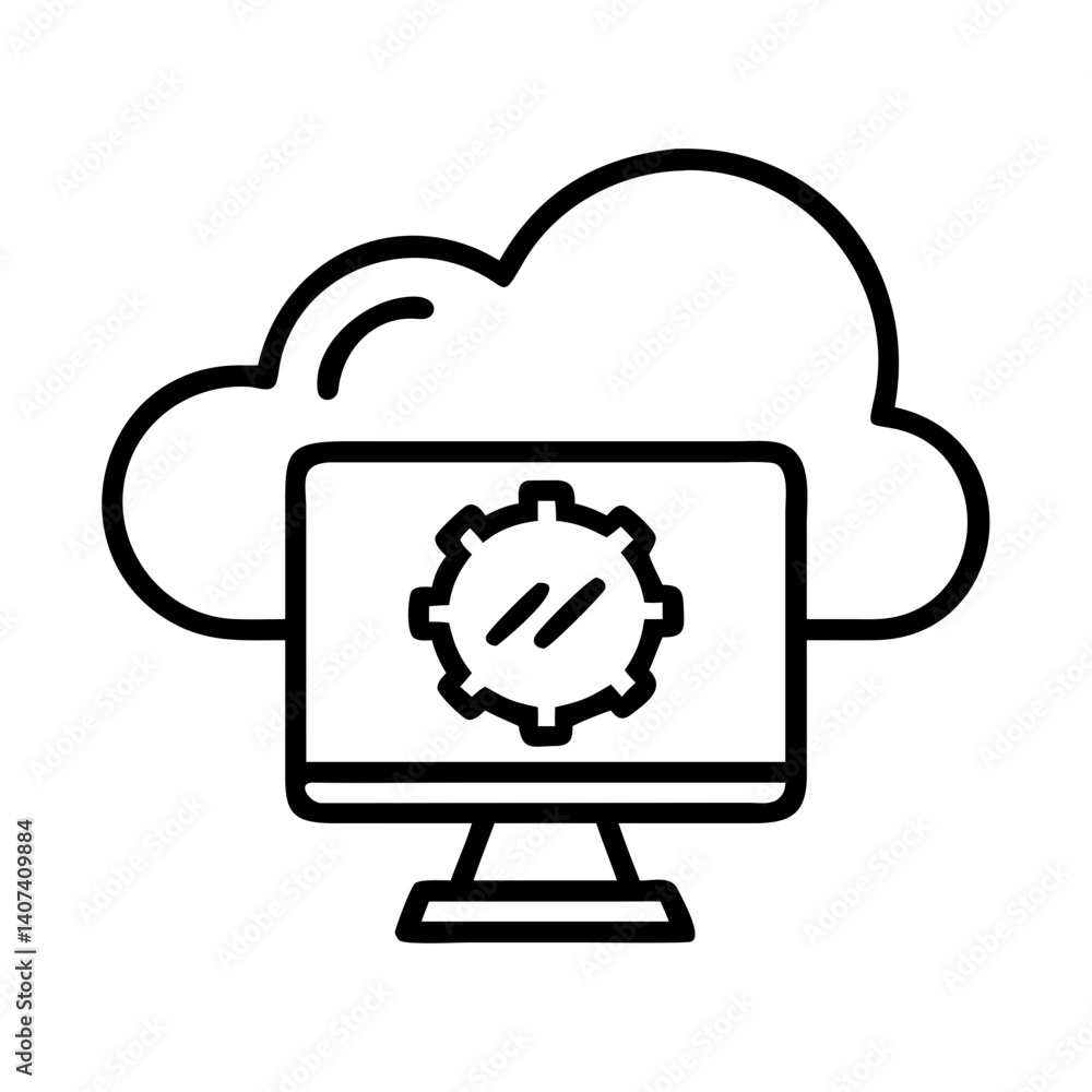 Poster Cloud computing configuration settings and service platform for data management system