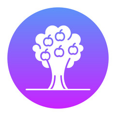 Apple Tree Icon