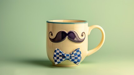 The Ceramic Mustache Mug