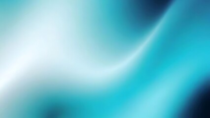 Abstract Teal and White Gradient Background