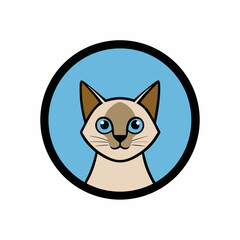 vector illustration of a cat