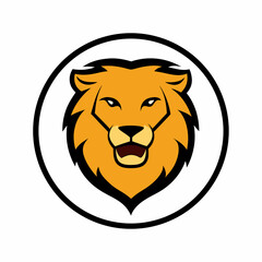 lion head vector