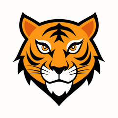 tiger head vector