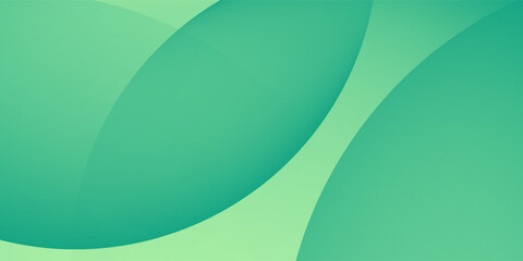 abstract background of realistic green curved gradient shading.  vector design concept. Decorative web layout or poster, banner