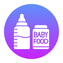Baby nutrition Icon