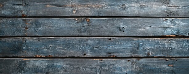 Obraz premium Distressed Blue Wood Texture Background.