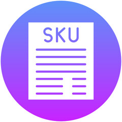 Sku Description Icon