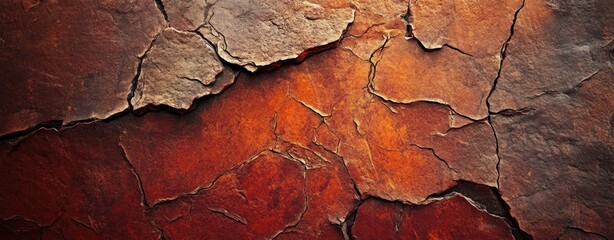 Fototapeta premium Red Brown Stone Texture Background.