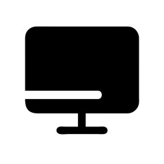 Monitor icon vector illustration