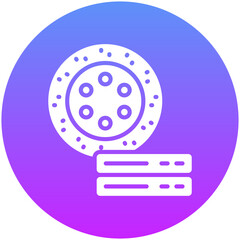 5D Data Storage Icon