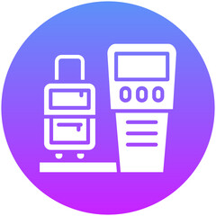 Bag Drop Kiosk Icon