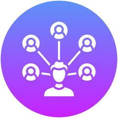 Networking with People Icon