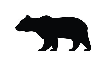 Bear Silhouette Vector