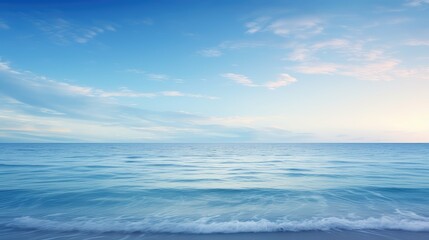 Obraz premium dawn blue border