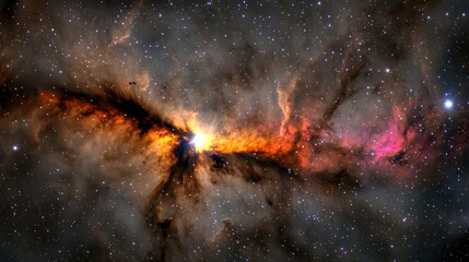 Nebulae in deep space