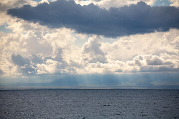 Obraz premium Summer at Sayram Lake in Bortala Prefecture, Xinjiang, China