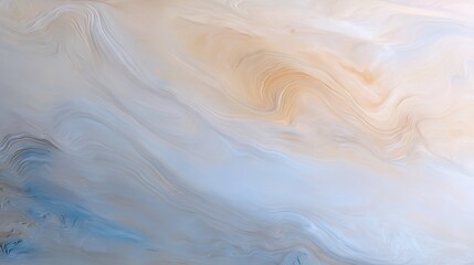 Obraz premium Abstract swirling pattern of blue and white shades