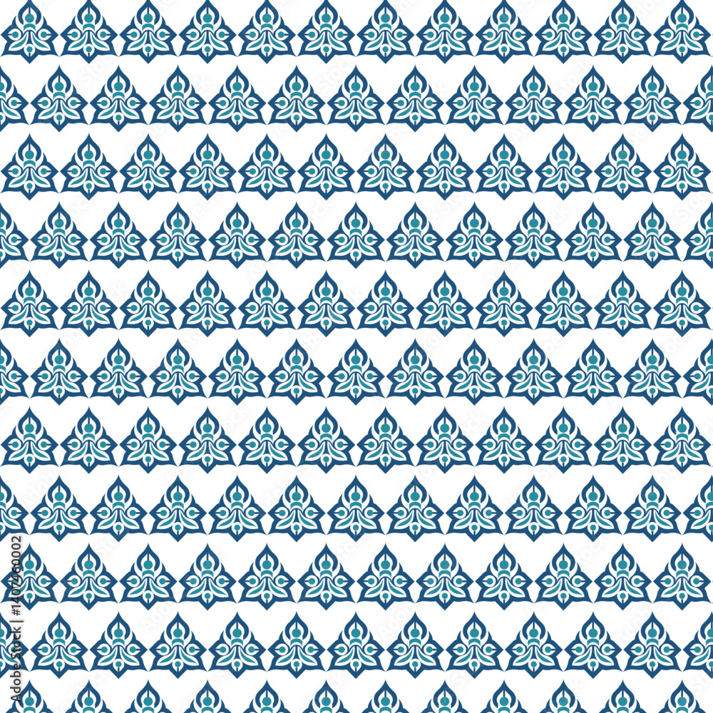 Poster depth in shapes patterns design