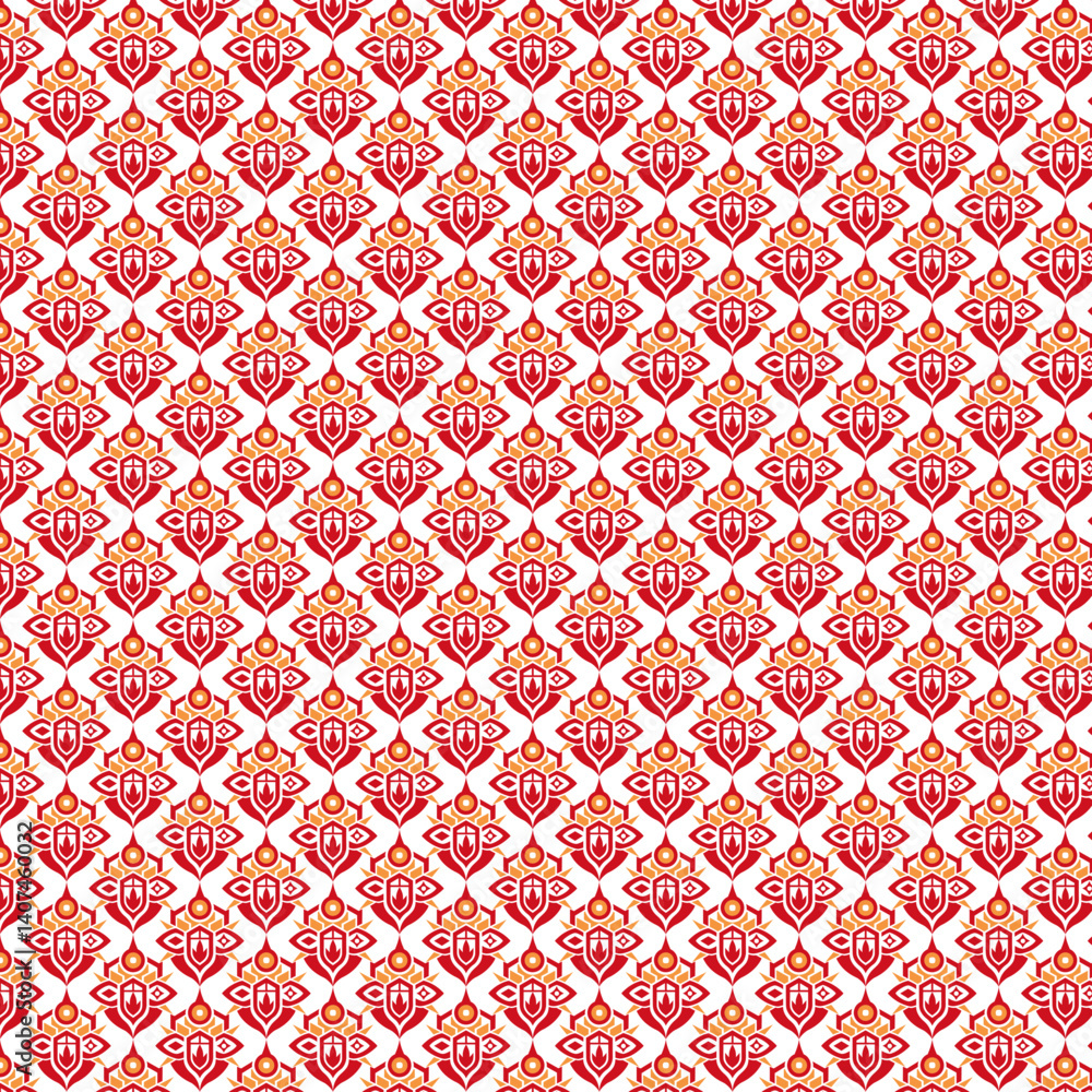 Poster depth in shapes patterns design